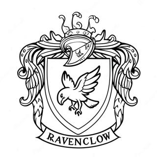 Pagina Para Colorear De Colores De La Casa Ravenclaw 26237-24061