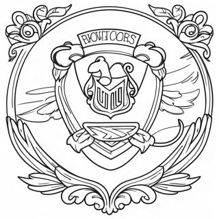 Pagina Para Colorear De Colores De La Casa Ravenclaw 26237-24062