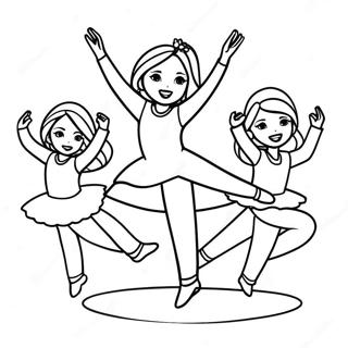 Pagina Para Colorear De Emocionante Actuacion De Dance Moms 26247-24070