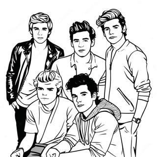 Pagina Para Colorear De One Direction 26266-24082