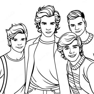 Pagina Para Colorear De One Direction 26266-24083