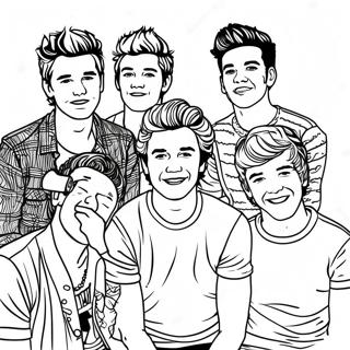 Pagina Para Colorear De One Direction 26266-24084