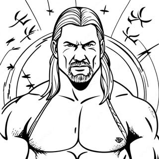 Pagina Para Colorear De Wwe 26341-24140