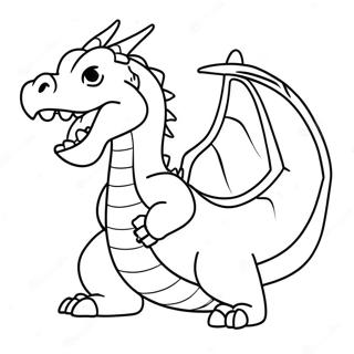 Pagina Para Colorear De Dragon Que Echa Fuego En La Ciudad De Dragones 26413-24191