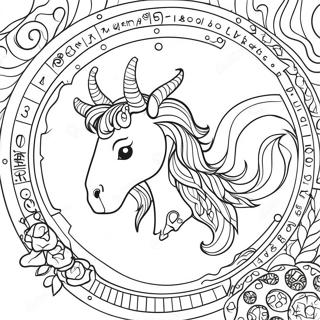 Zodiaco Páginas Para Colorear