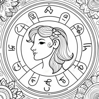 Pagina Para Colorear Del Zodiaco 2642-2156