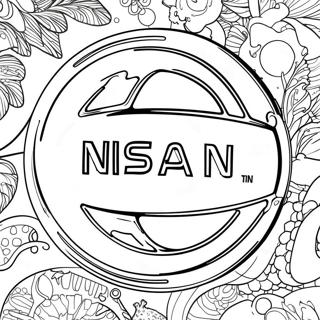 Nissan Páginas Para Colorear