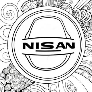 Pagina Para Colorear Del Logo De Nissan 26532-24283