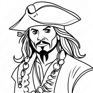 Pagina Para Colorear De Jack Sparrow Aventurero 26603-24344