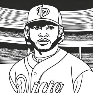 Fernando Tatis Jr Páginas Para Colorear