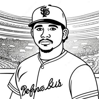 Pagina Para Colorear De Fernando Tatis Jr 26612-24347