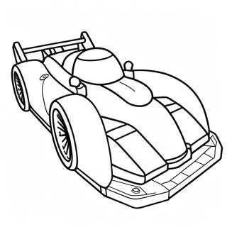 Pagina Para Colorear De Coche De Carreras Lego Rapido 26683-24405