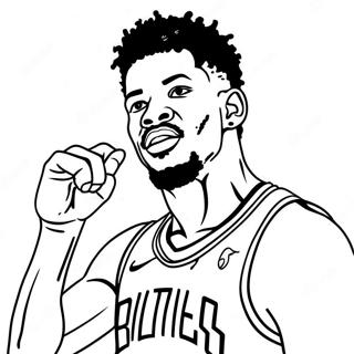 Jimmy Butler Páginas Para Colorear