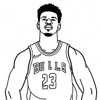 Pagina Para Colorear De Jimmy Butler 26772-24474