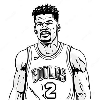 Pagina Para Colorear De Jimmy Butler 26772-24475