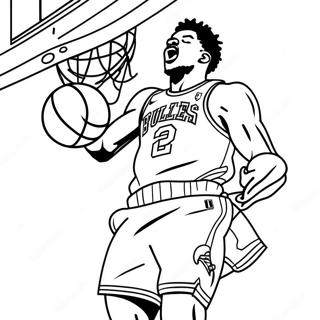 Pagina Para Colorear De Jimmy Butler Haciendo Un Mate 26773-24477