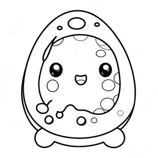 Tamagotchi Páginas Para Colorear