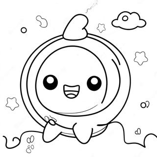 Pagina Para Colorear De Personajes Adorables De Tamagotchi 26883-24565