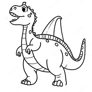 Pagina Para Colorear De Dinosaurios 27102-24739