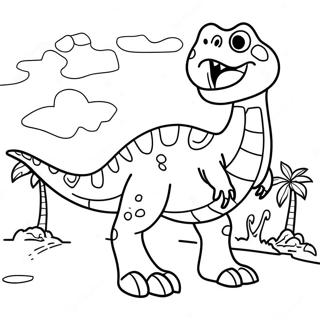 Pagina Para Colorear De Dinosaurios 27102-24740