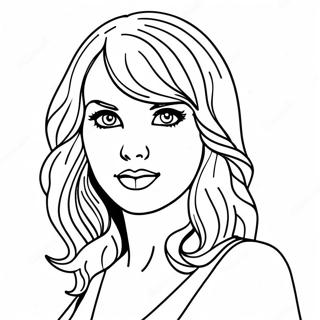 Pagina Para Colorear De Taylor Swift Midnights 27132-24764