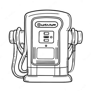 Pagina Para Colorear De Cargador Electrico En Accion 27183-24806