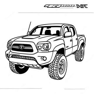 Pagina Para Colorear De Toyota Tacoma 27333-24915