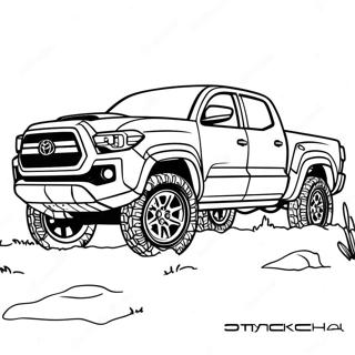 Pagina Para Colorear De Toyota Tacoma 27333-24916