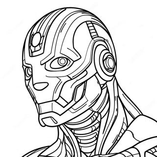 Ultron Páginas Para Colorear