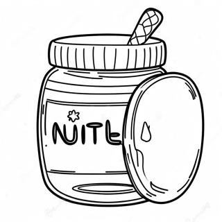 Pagina Para Colorear Tarro De Nutella 27463-25020