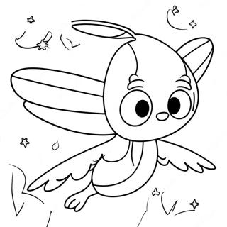 Pagina Para Colorear De Barry B Benson Volando 27494-25045