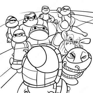 Pagina Para Colorear De Rise Of The Tmnt 27503-25051