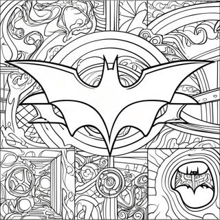 Pagina Para Colorear Del Logo De Batman 27553-25082