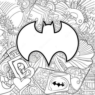 Pagina Para Colorear Del Logo De Batman 27553-25084