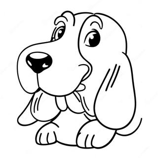 Pagina Para Colorear De Basset Hound 27583-25106