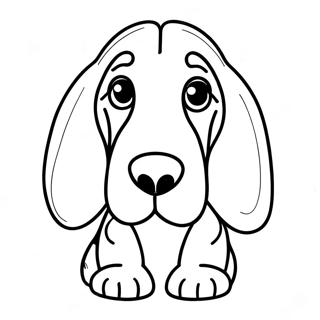 Pagina Para Colorear De Basset Hound 27583-25107