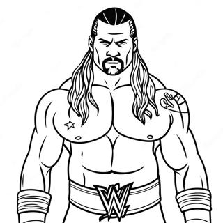 Pagina Para Colorear De Wwe 28064-25483