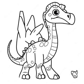 Therizinosaurus Páginas Para Colorear