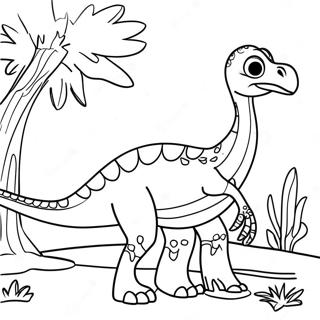 Pagina Para Colorear De Therizinosaurus 28084-25498