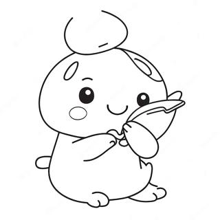 Pompompurin Páginas Para Colorear