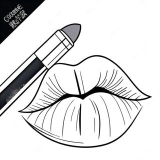 Pagina Para Colorear Labios 28204-25594