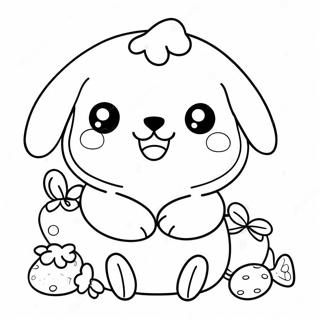 Pagina Para Colorear De Pompompurin Con Amigos 282-232