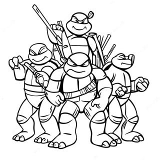 Pagina Para Colorear De Tmnt 2012 28465-25794