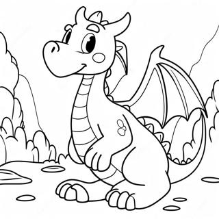 Pagina Para Colorear De Cuentos De Dragones 28535-25850