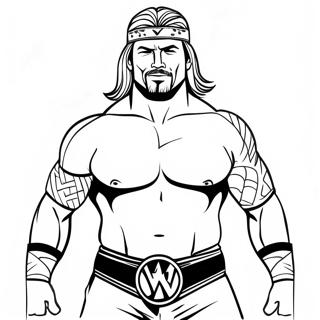 Pagina Para Colorear De Wwe 28545-25859