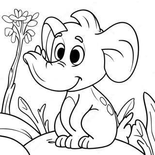 Pagina Para Colorear De Horton Escucha A Quien 28626-25914