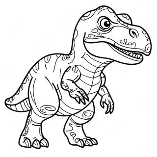 Pagina Para Colorear De T Rex 2868-2322