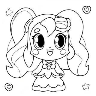 Pagina Para Colorear De La Transformacion Magica De Precure 28747-26013