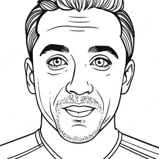 Pagina Para Colorear De Xavi 28776-26034