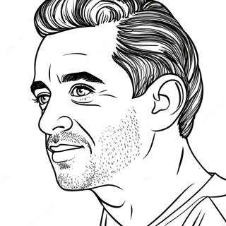 Pagina Para Colorear De Xavi 28776-26036